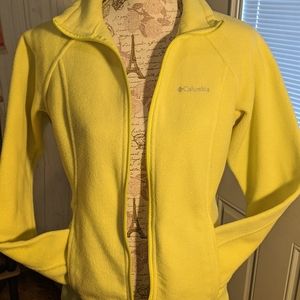 Women's medium yellow Columbia jacket